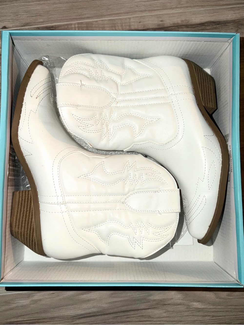 Soda White Ankle Booties
